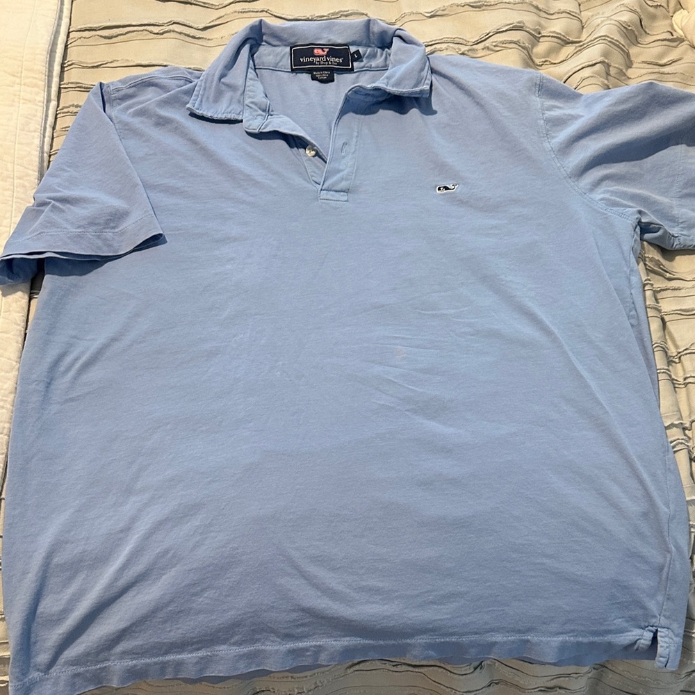 Vineyard Vines Light Blue Polo Shirt